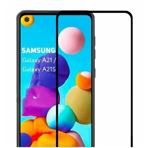 защитное стекло для samsung m10 2019 для самсунг 9d на весь экран Защитное стекло для Samsung A21S (2020) / для Самсунг / 9D на весь экран