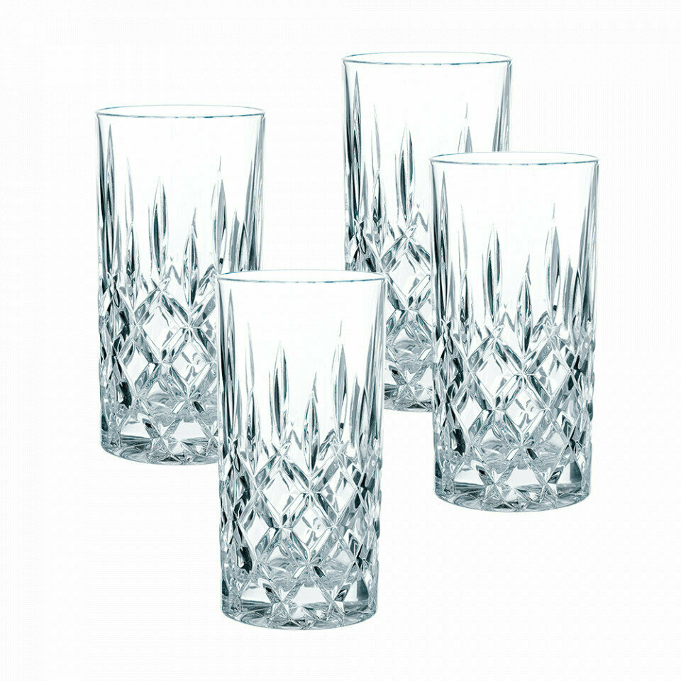 Набор из 4 стаканов, высокие, хрустальное стекло N89208 Noblesse