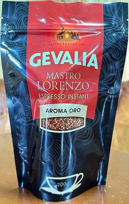 Кофе растворимый Gevalia Mastro Lorenzo Espresso Instant Aroma Oro 200 г - фотография № 2