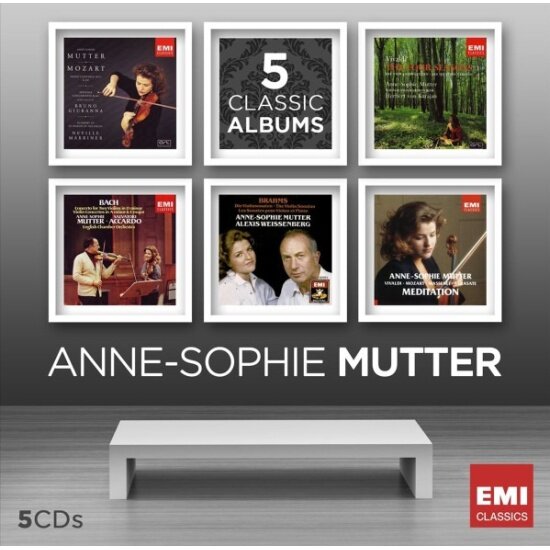 Компакт-диск Warner Music Anne-Sophie Mutter - 5 Classic Albums