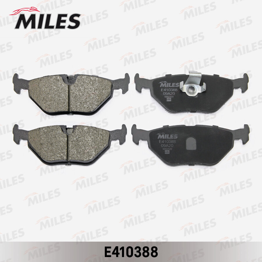 Колодки тормозные BMW E39 96-04 задние Low-metallic Miles