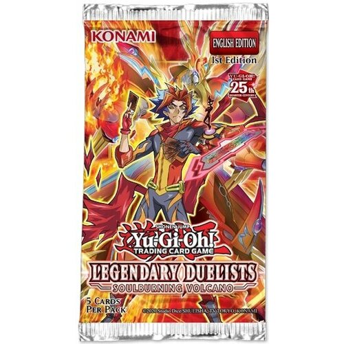 Yu-Gi-Oh: Бустер карточек Legendary Duelists: Soulburning Volcano