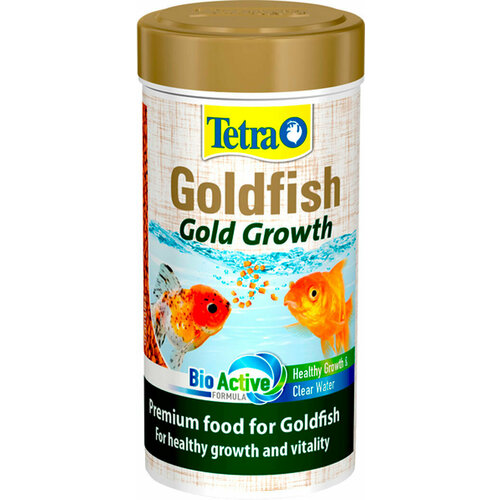 TETRA GOLDFISH GOLD GROWTH корм шарики для золотых рыбок (250 мл х 2 шт)