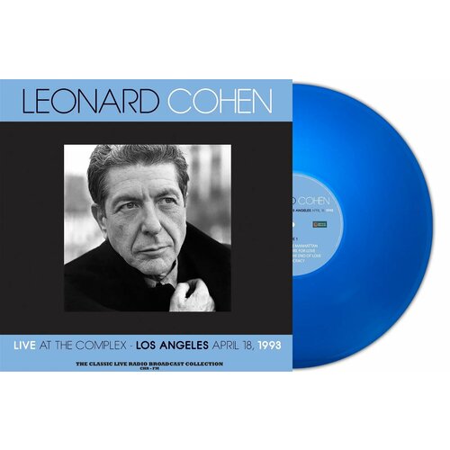 Виниловая пластинка Leonard Cohen. Live At The Complex 1993. Blue (LP)