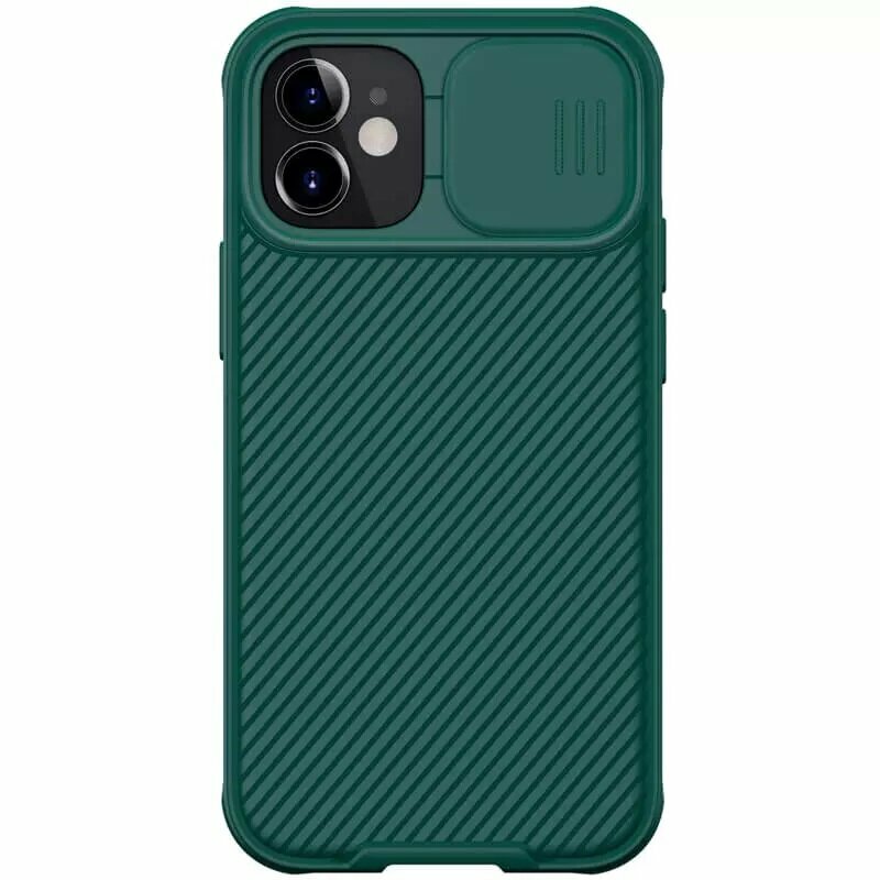 Накладка Nillkin Cam Shield Pro пластиковая для iPhone 12 mini Green (зеленая)