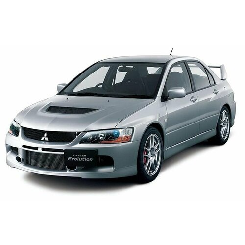 carbon fiber headlight eyebrows eyelids covers for 2002 2003 mitsubishi lancer Сборная модель Mitsubishi Lancer Evolution IX GSP (1:24) FU03918 FUJIMI Япония