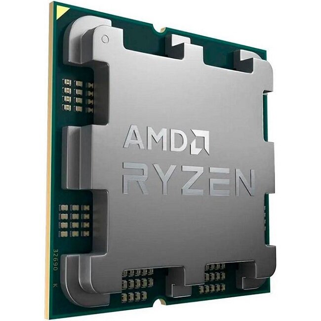 Процессор AMD Ryzen 5 7500F AM5, OEM, 6 x 3700 MHz, Turbo - 5000 MHz, 65Вт + термопаста — фото 1
