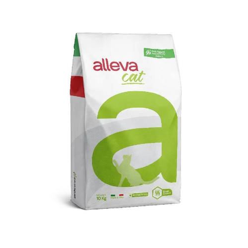 ALLEVA EQUILIBRIUM Корм для взрослых кошек Сенситив с кроликом 10 кг