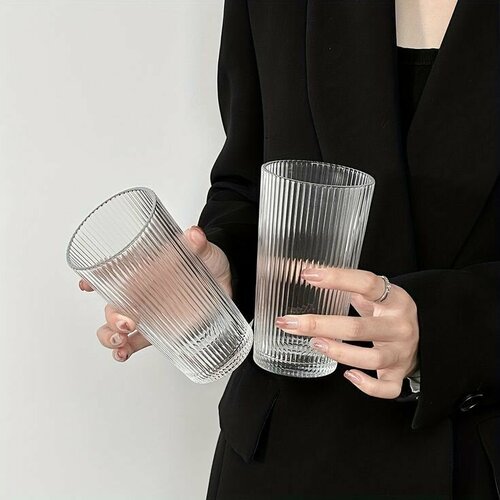 Набор рифленых стаканов, стакан рифленый высокий 6 шт