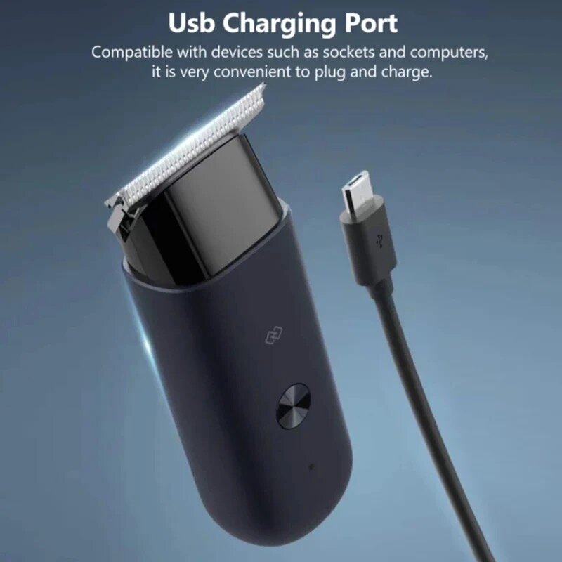 Триммер для стрижки волос и бороды Xiaomi Huanxing EC101, черный, CN — фото 1