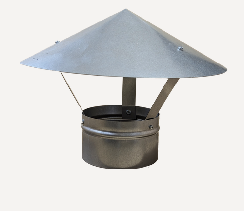 Изображение товара Зонт крышный D130 мм, для круглых воздуховодов, из нержавеющей стали