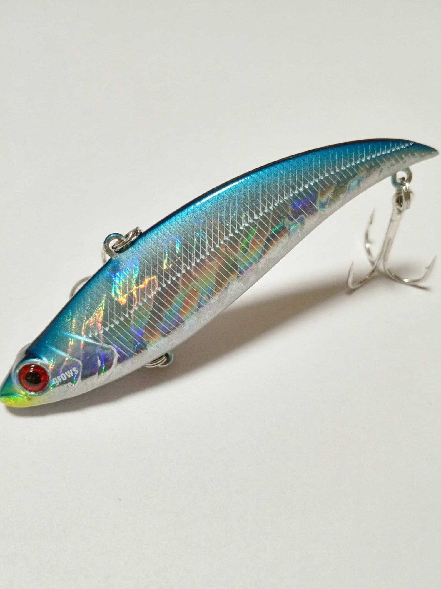 Виб Bay Blue от Grous Culture 90мм, 21гр на судака, на щуку (под Smith Bay Blue)
