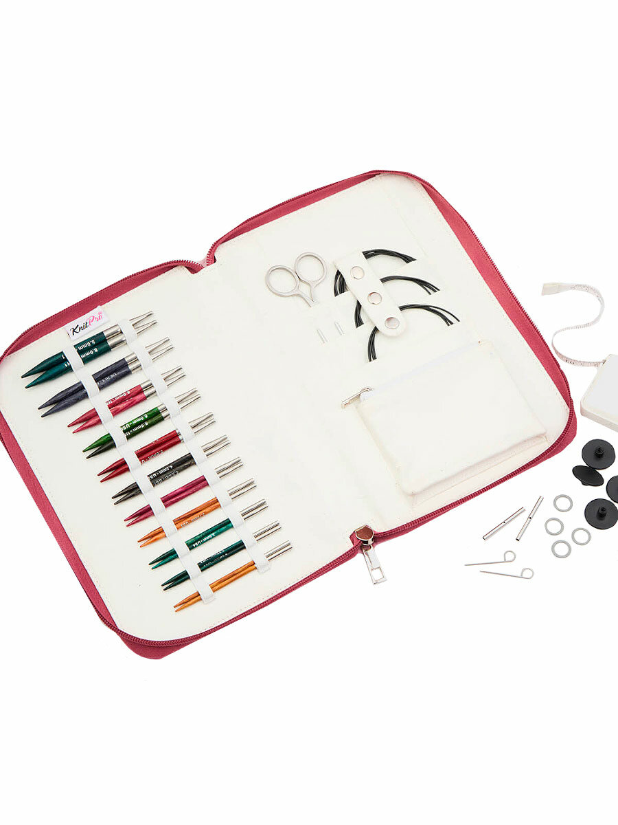 Набор "Regal» спиц съемных укороченных "Dreamz", 11 размеров, KnitPro, 200640