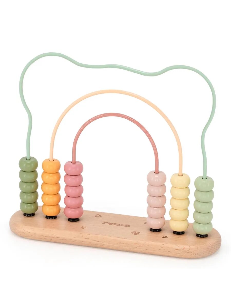 Первые счеты для малыша Мишка 44276