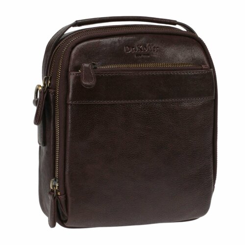 Сумка кросс-боди Dr.Koffer, коричневый