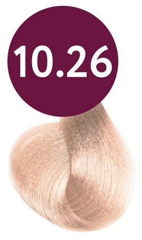 Краска для волос Ollin Professional MEGAPOLIS New безаммиачный масляный краситель 50мл, Цвет 10-26 Светлый блондин розовый