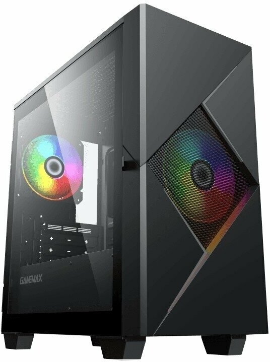 Корпус для компьютера GameMax Cyclops BG ATX без БП Black-Grey