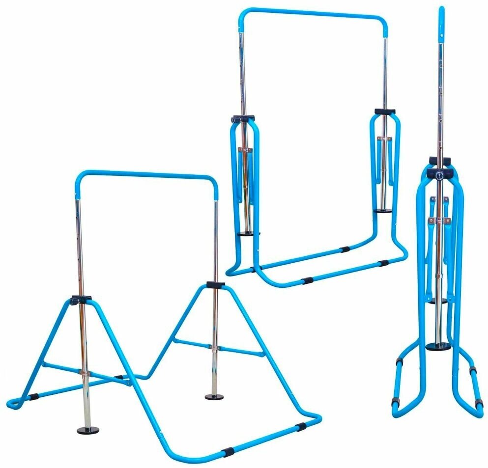 Турник для подростков DFC GA002 складной голубой