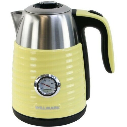 Чайник электрический Willmark WEK-1738PST желтый 756800₽