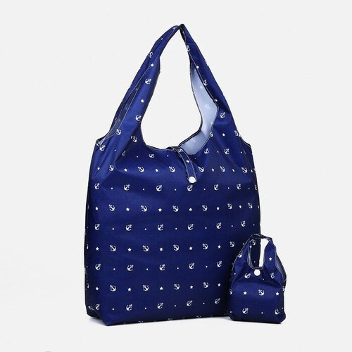 Сумка Noname, синий сумка текстиль складная синий