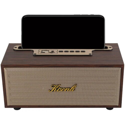 Колонка беспроводная Rapture G-12A 8W Bluetooth MicroSD-карта USB AUX FM радио цвет дерево 239300₽