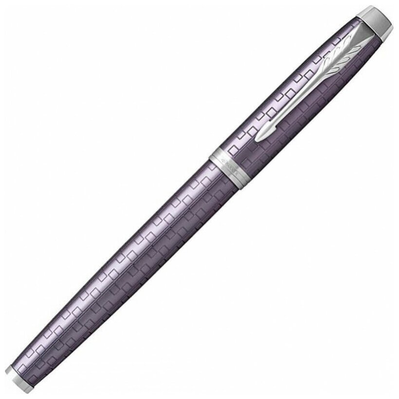 ручка перьевая Parker "IM Premium Brown CT", 0,8 мм, синяя, корпус коричневый - фото №2