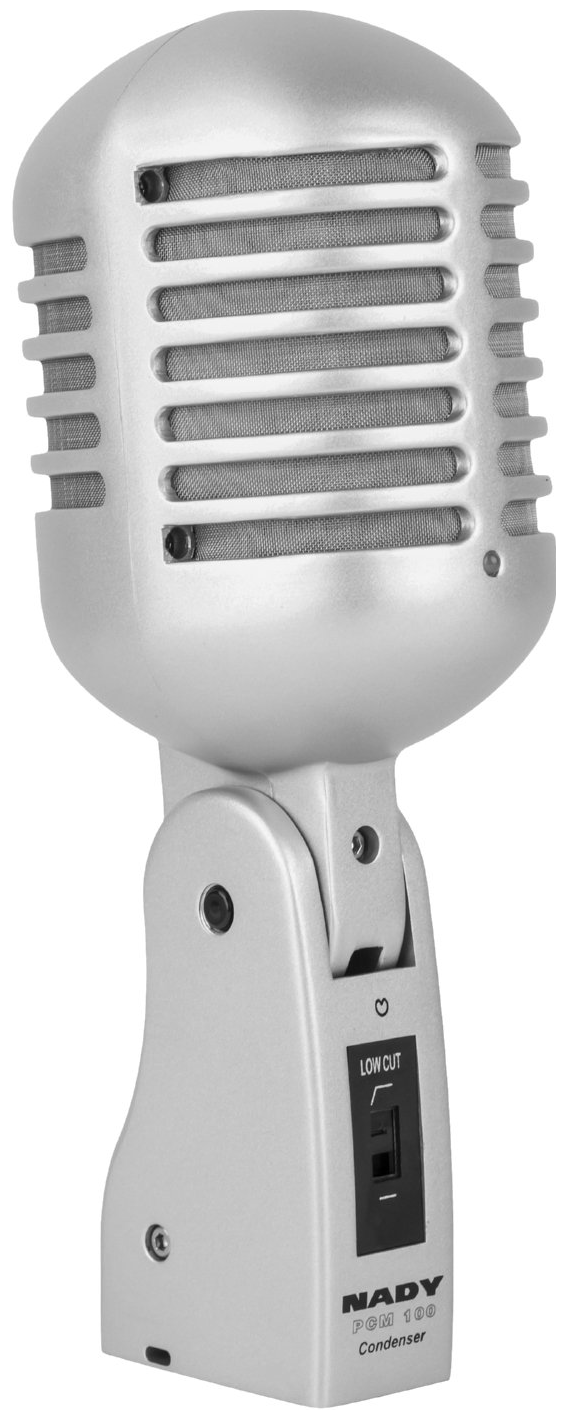 Микрофон динамический NADY PCM-200 (серебристый)