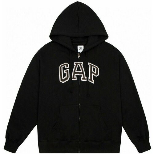 фото Толстовка спортивная gap, размер l, , черный