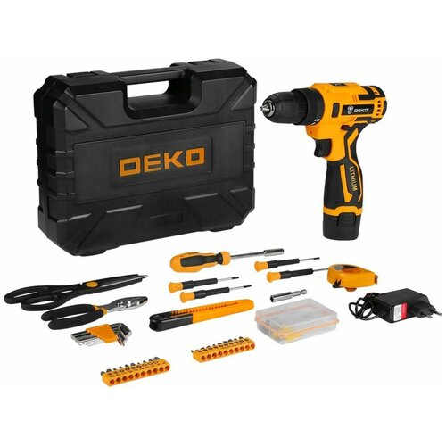 Аккумуляторная дрель-шуруповерт DEKO Banger электроинструмент подарок на день рождения мужчине любимому папе дедушке парню 498000₽