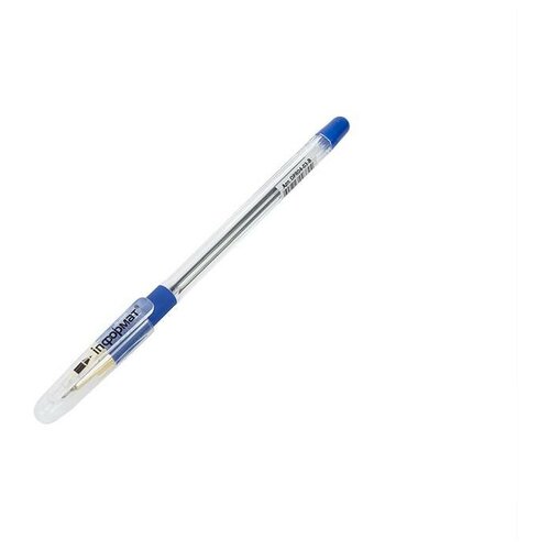 Ручка шариковая автоматическая inформат Office Gold (0.5мм, синий цвет чернил, масляная основа)