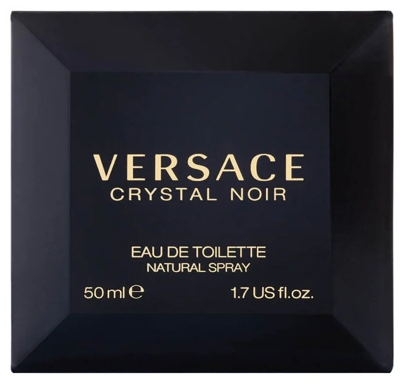 Versace Crystal Noir - женская туалетная вода, 50 мл