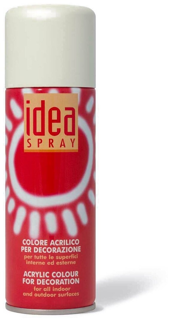 Maimeri Акриловый спрей для декорирования "Idea Spray" белая слоновая кость 200 ml