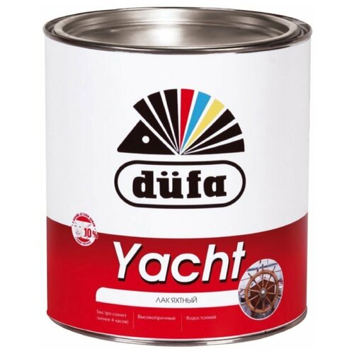 Лак яхтный Dufa Retail Yacht матовый алкидно-уретановый бесцветный 2.5 л