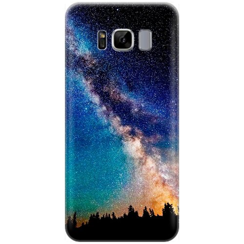 RE: PA Накладка Transparent для Samsung Galaxy S8 с принтом Лес и звезды re pa накладка transparent для samsung galaxy s21 с принтом лес и звезды