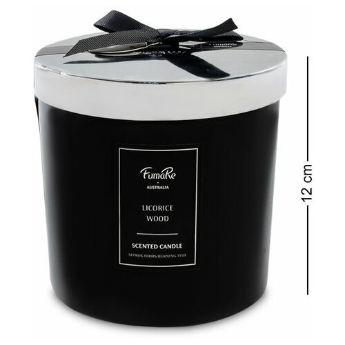 Свеча в стекле с крышкой Стебель солодки KV-21 113-501791