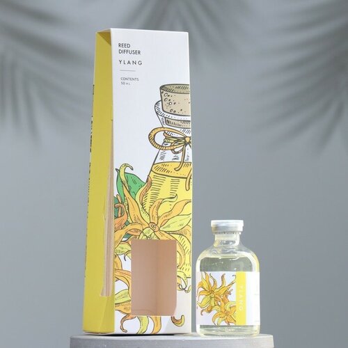 Диффузор ароматический Ylang50 мл иланг-иланг 1шт 546₽