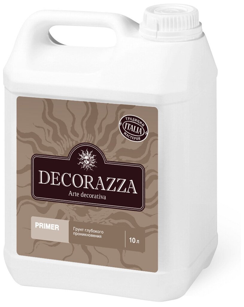 Грунтовка Decorazza Primer глубокого проникновения, 10 л