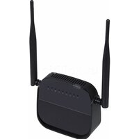 Wi-Fi роутер D-LINK DSL-2750U, ADSL2+, черный [dsl-2750u/r1a]