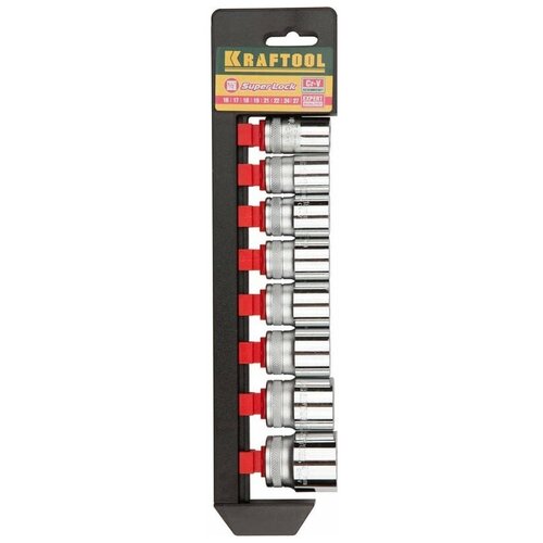 фото Набор торцевых головок kraftool 27864-h8_z01 8 шт.