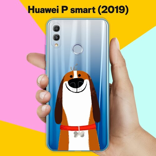 Силиконовый чехол Хороший Бигль на Huawei P Smart (2019)