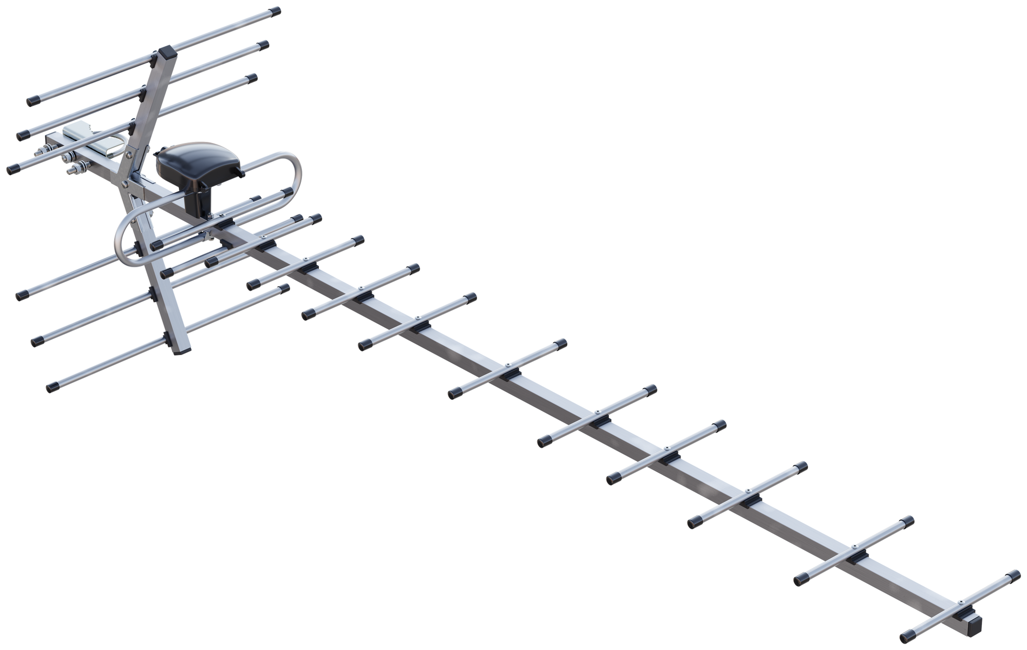 Уличная DVB-T2 антенна РЭМО BAS-1159-5V Орбита-19 SUPER