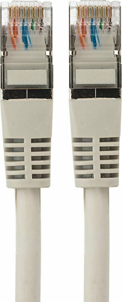 Пaтч-корд REXANT 5м F/UTP, CAT 5e, RJ45-RJ45, 24AWG, ZH нг(А)-HF, серый