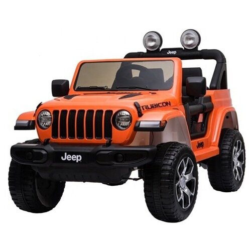Toyland Автомобиль Jeep Rubicon DK-JWR555, оранжевый электромобили barty jeep rubicon 4x4 dk jwr555