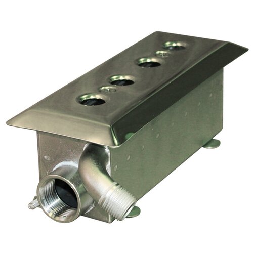 Гидромассажный модуль «квадро» нерж. AISI универсал. (Нерж AISI-304)