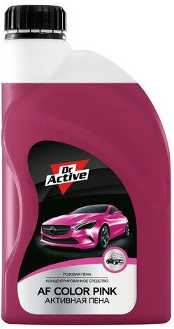 Автошампунь (активная пена) "AF Color Pink" 1л Dr.Active DrActive (802554)