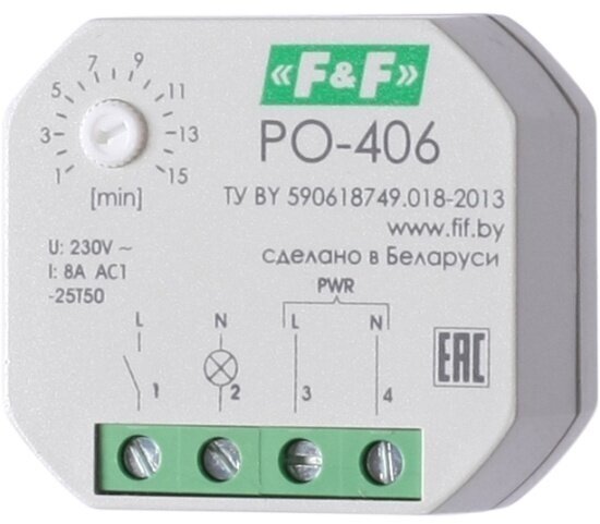 Реле времени F&f PO-406, EA02.001.019