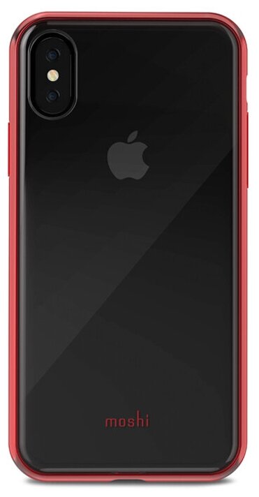 Moshi Чехол Moshi Vitros Crimson Red для iPhone X/XS красный 99MO103321