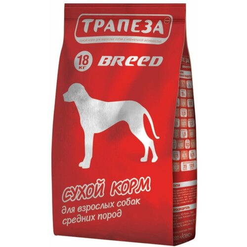 Трапеза Breed сух. д/собак 18кг