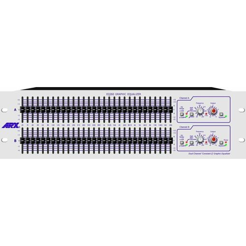 ARX EQ260 2-канальный 1/3 октавный графический эквалайзер