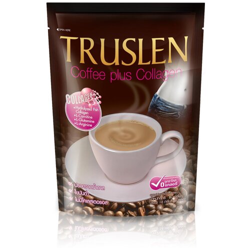 Truslen Кофе Coffee plus Collagen, в пакетикахкофе, 80 г, 5 шт. в уп.